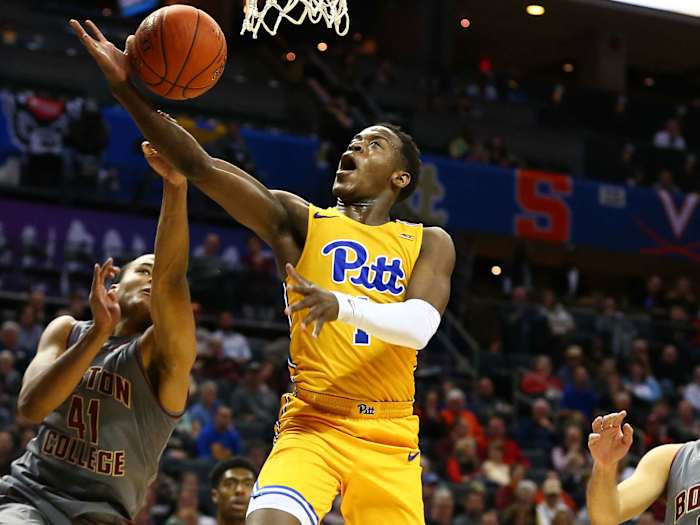 Pitt basketball Xavier Johnson